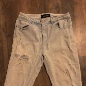 Indigo Rein skinny ripped jeans size 26